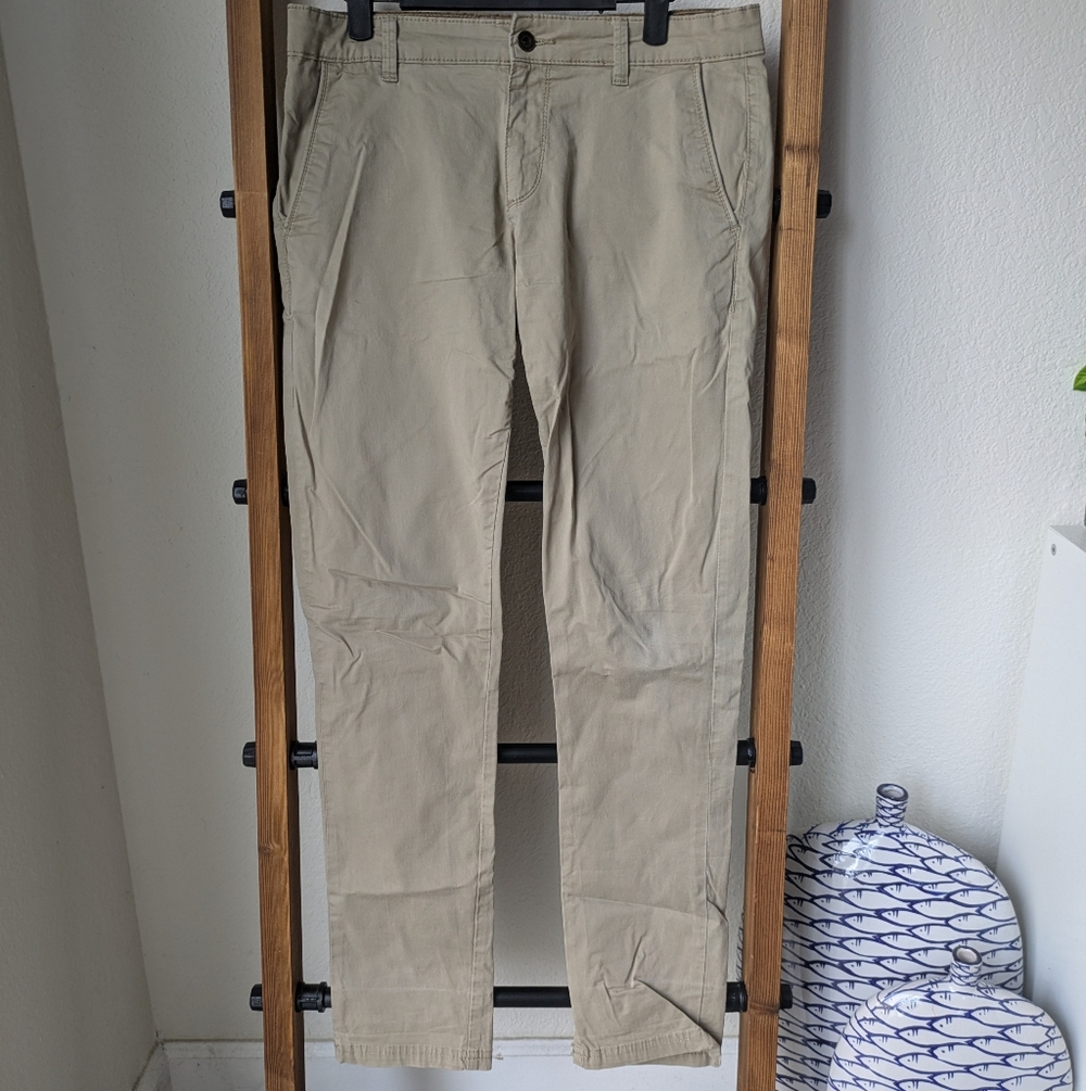 Zara Men's Tan Chino Pants - Size 30
